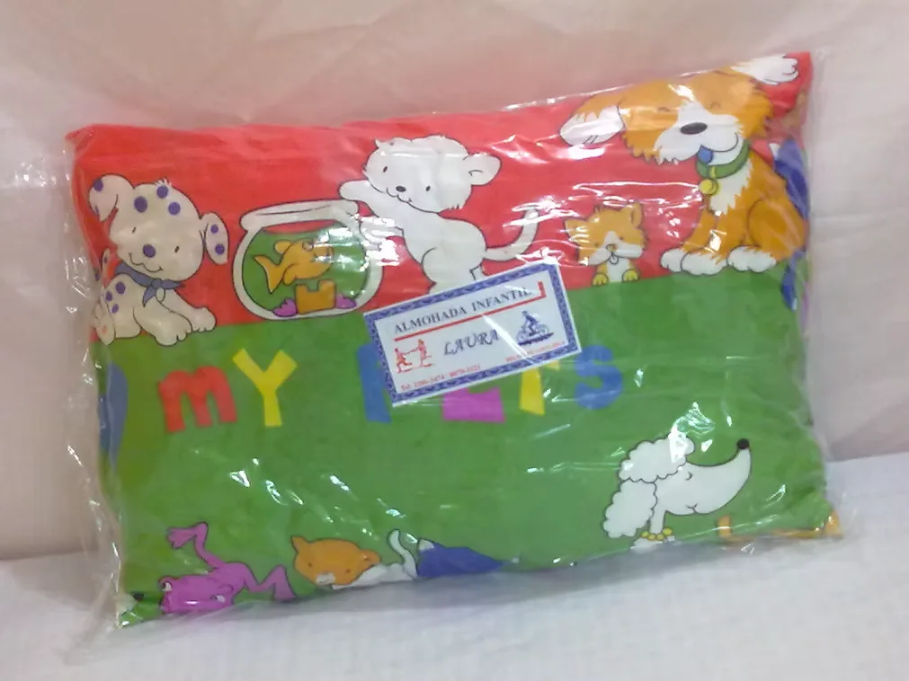 Fotografía original de archivo: Almohada infantil.